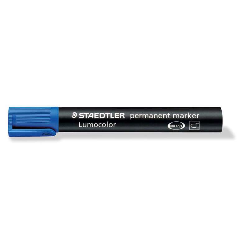 Marker STAEDTLER Lumocolor 352-3 perm. blå 2mm rund