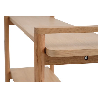 Reol Xpo Sydney 5-hylder massiv oak