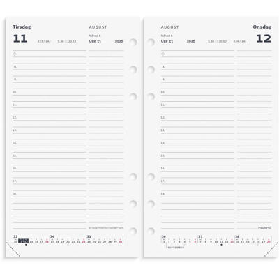 System PP dagkalender REFILL 2026