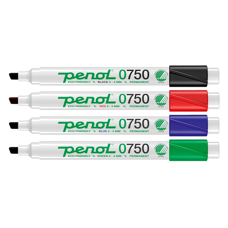 Marker Penol 0750 svanemærket skrå 2-5mm
