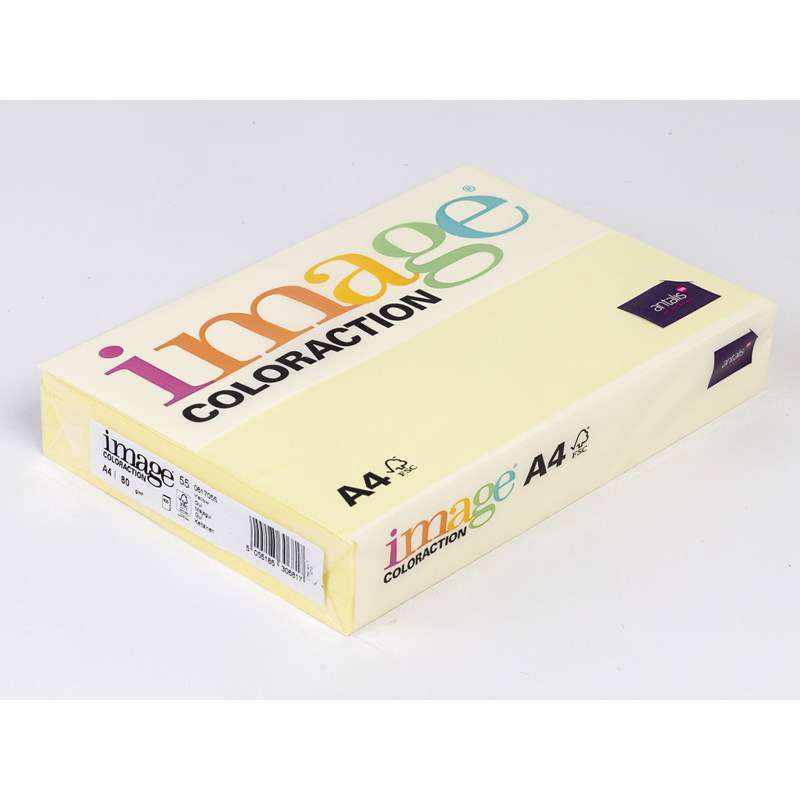Kopipapir Image Coloraction A4 80g ørkengul YE23 500ark/pk