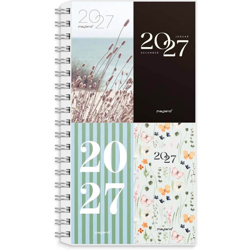 Week Planner 2027 Mayland højformat m/4 illu.