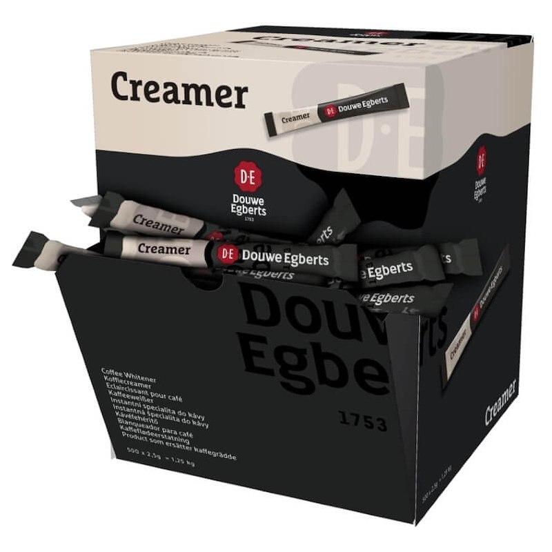 Kaffeflødepulversticks 2.5 g krt/500 stk