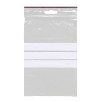 Lynlåsposer 120x180mm T-68 m/skrivefelt 1000stk/pk