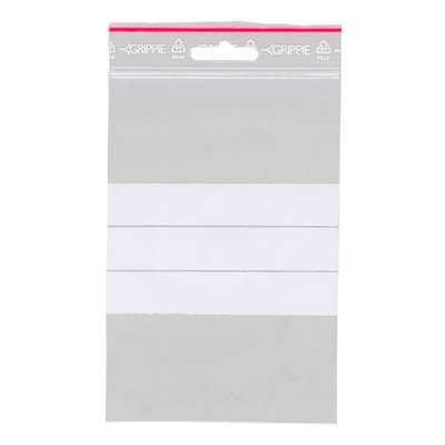 Lynlåsposer 100x150mm T-80 m/skrivefelt 1000stk/pk