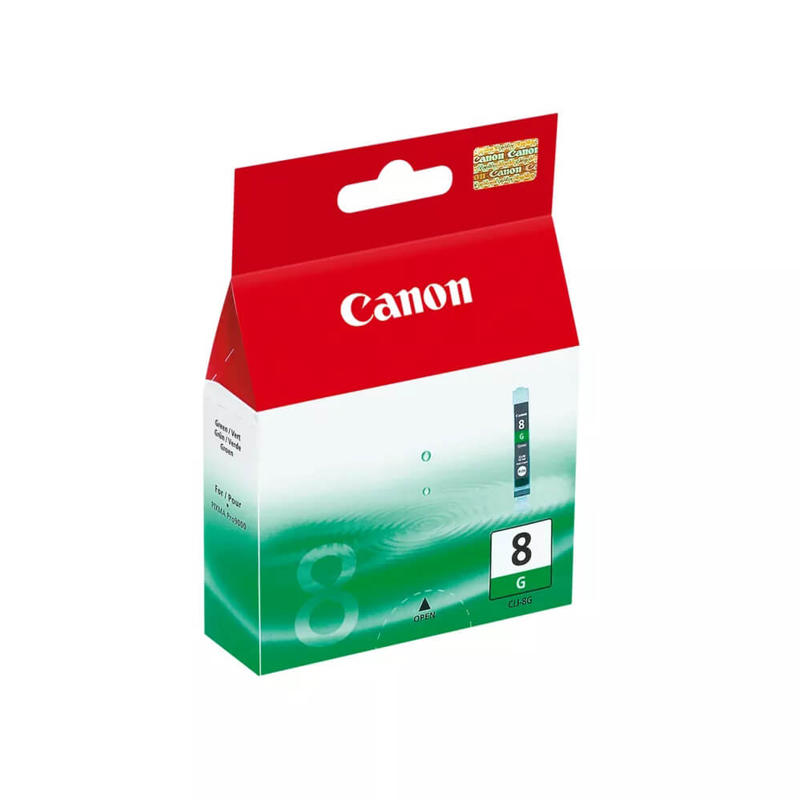 Farvepatron Canon CLI-8 grøn