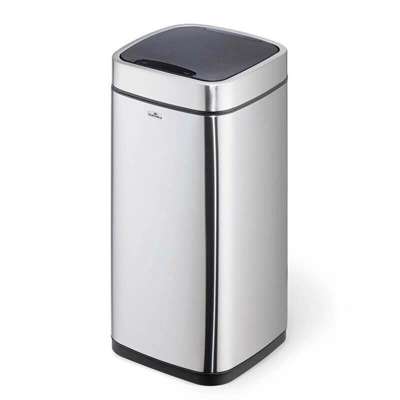 Affaldsspand Durable No Touch m/sensor 21L sølv