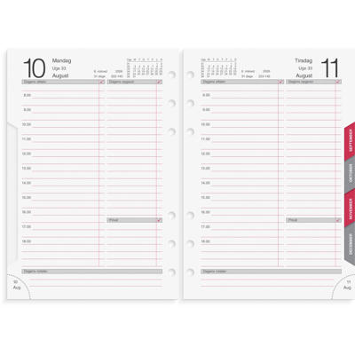 System MM dagkalender REFILL 2026