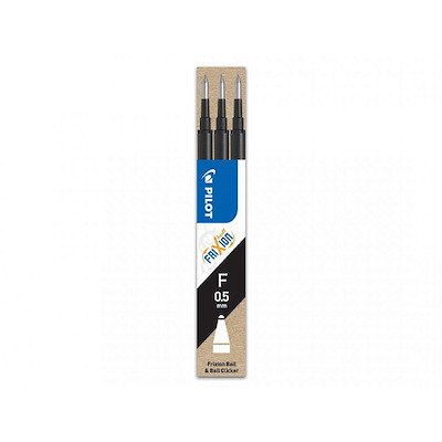 Refill Pilot FriXion 0,5 Fine sort /3