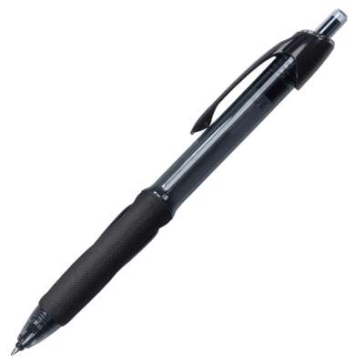 Kuglepen Uni PowerTank m/klik medium 1,0mm sort SN220