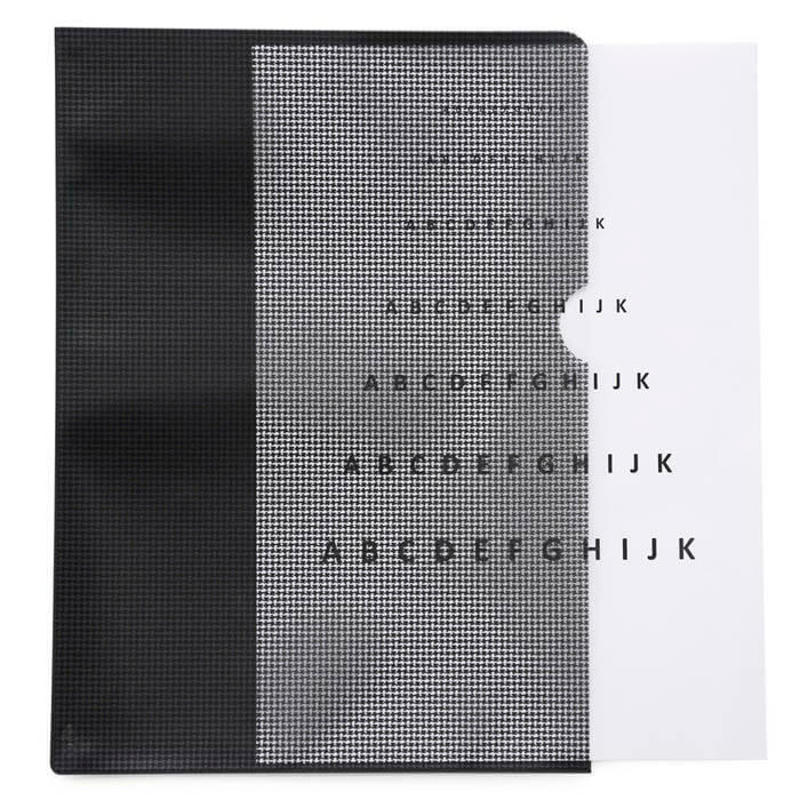 Plastomslag Security GDPR A4 grå PP 0,35 /50