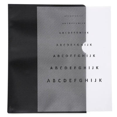 Plastomslag Security GDPR A4 grå PP 0,35 /50