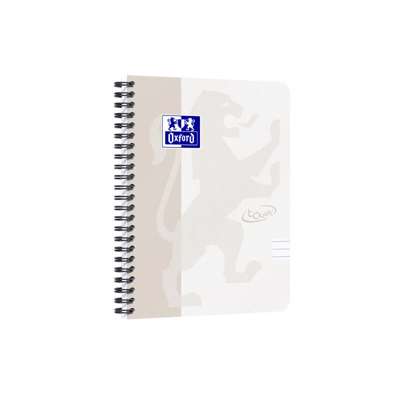 Notesbog Oxford Touch A5+ linieret 70ark 90g sand
