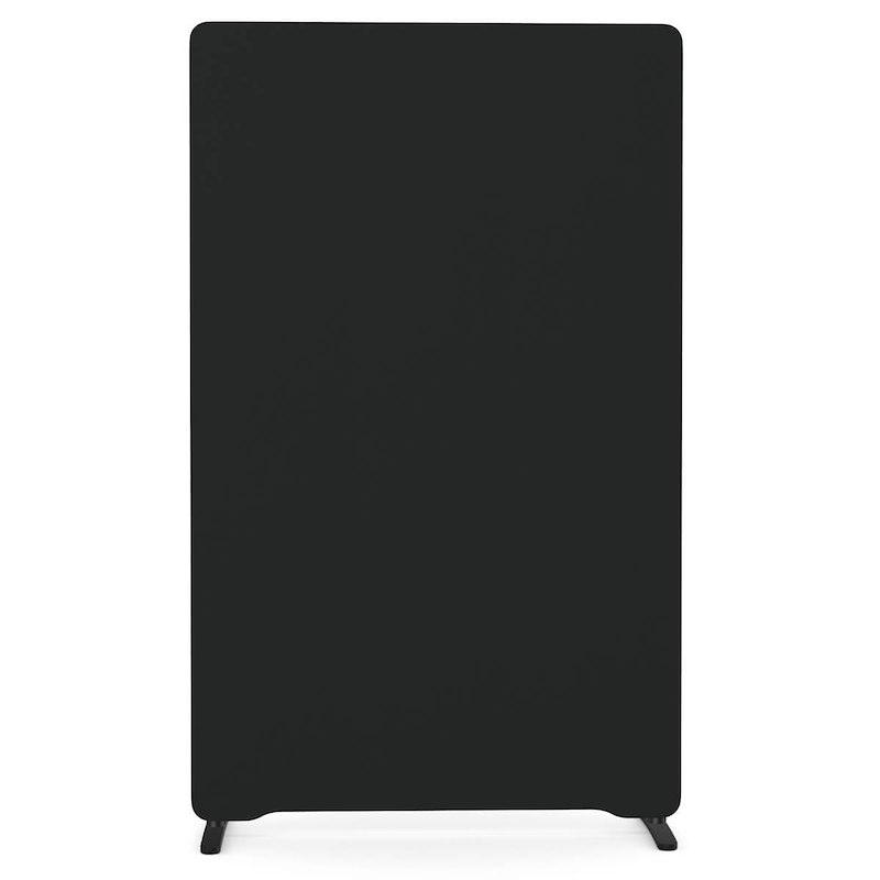 Skærmvæg til gulv Lintex Edge sort 1000x1650mm