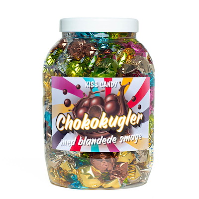 Chokolade Balls Mixede chokolader 1000g