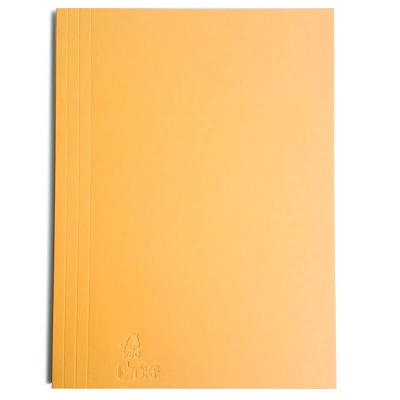 Mappe DKF nr. 103 A4 m/1 klap 801034, orange