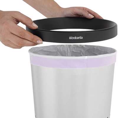 Papirkurv Brabantia Conical 11L  mat stål