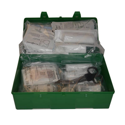 Førstehjælpskasse med indhold OX-ON, Grøn