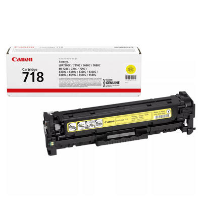 Laserpatron Canon CRG-718Y, yellow
