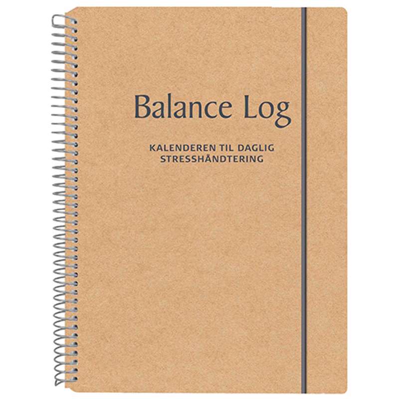 Balance Log kalender til stresshåndtering