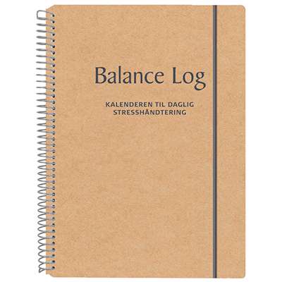 Balance Log kalender til stresshåndtering