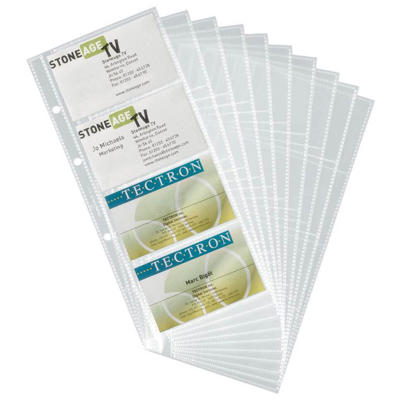 Visitkortlomme Durable t/8 kort 2387 t/2403 /10