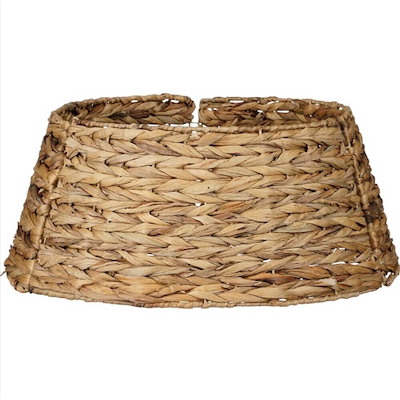 Juletræsfod flet natur Ø58