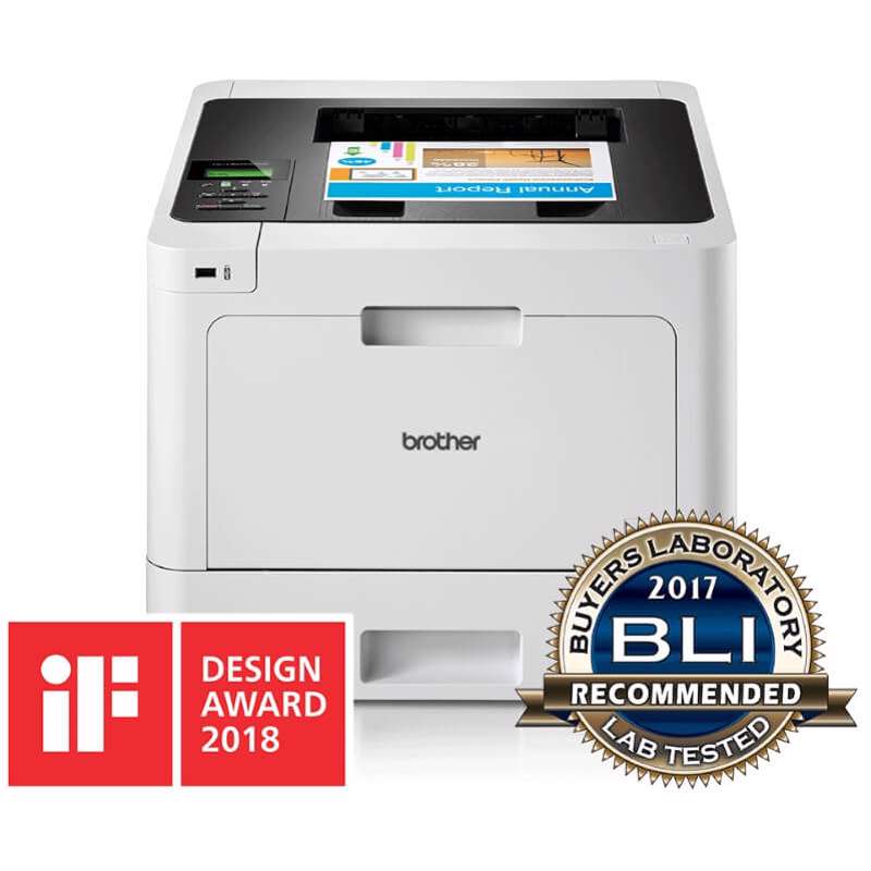 Printer laser Brother HL-L8260CDW m/Wi-fi og duplexprint