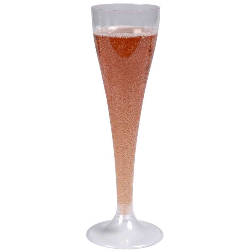 Plastikglas champagne 11cl 12stk/ps