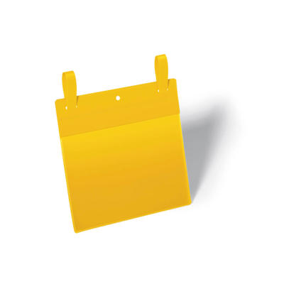 Lagerlomme m. strop A5 tvær gul pk./50
