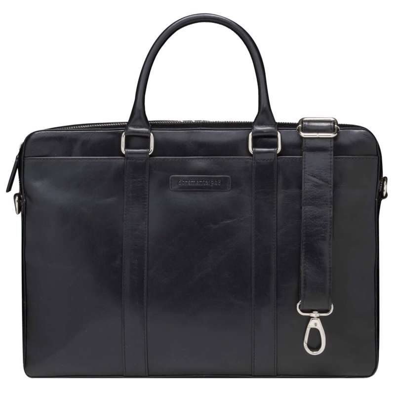 Computertaske Nordborg 15" skind sort (2nd gen)