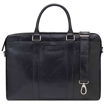 Computertaske Nordborg 15" skind sort (2nd gen)