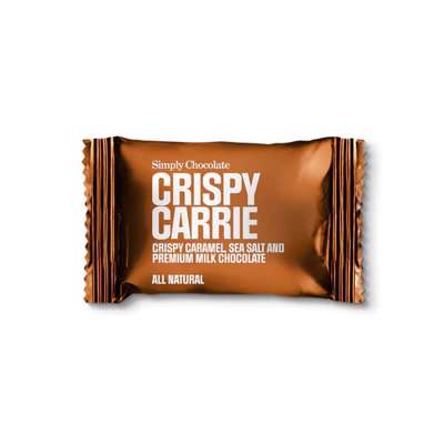 Chokolade Simply Chocolate Crispy Carrie 10g/75