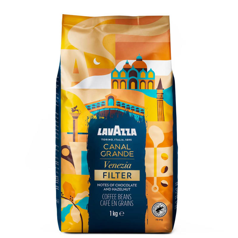 Kaffe Lavazza Tales of Italy Canal Grande hele bønner 1kg/ps