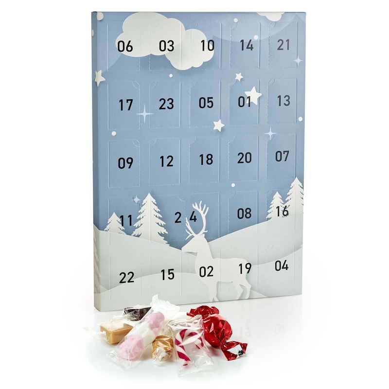 Julekalender 2026 Rensdyr Julemix m/24 låger 250 g