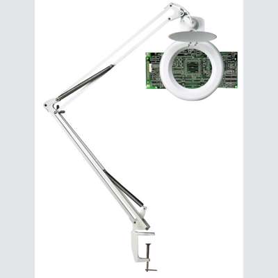 Lampe Lup Unilux Zoom, hvid