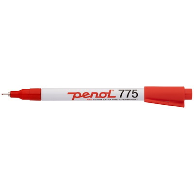 Marker Penol 775 rød 0,5mm 