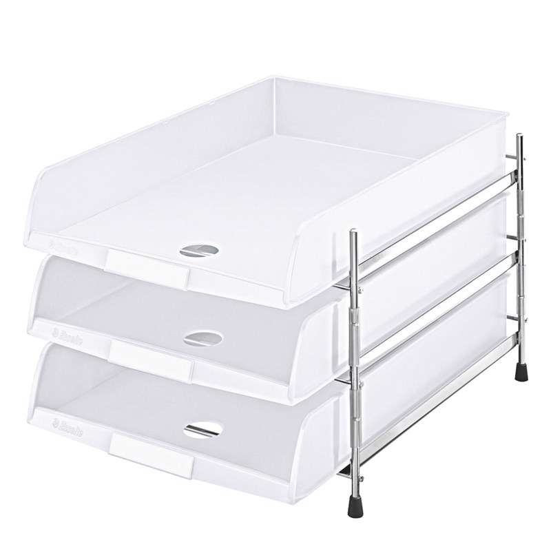 Brevbakkesæt Esselte C4 m/3 bakker hvid