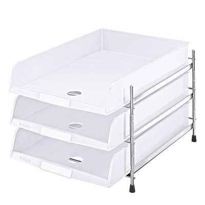 Brevbakkesæt Esselte C4 m/3 bakker hvid