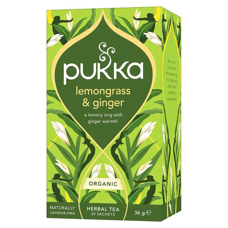 Te Pukka Lemongrass & Ginger 20 breve