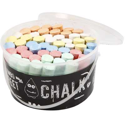 Gadekridt Creas ass. farver /50