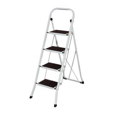 Trappestige TWIN 4-trins hvid