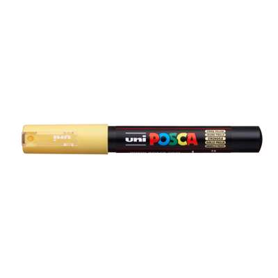 Marker Uni Posca PC-1MC, straw yellow 1560403