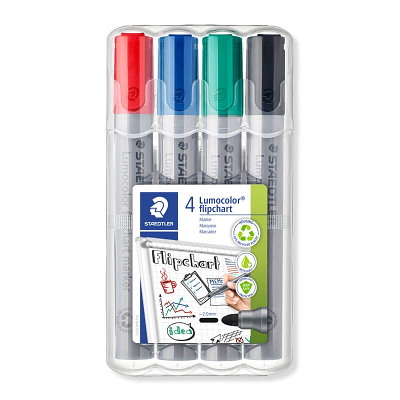 Flipchart marker Staedtler Lumocolor 356 WP4 ass