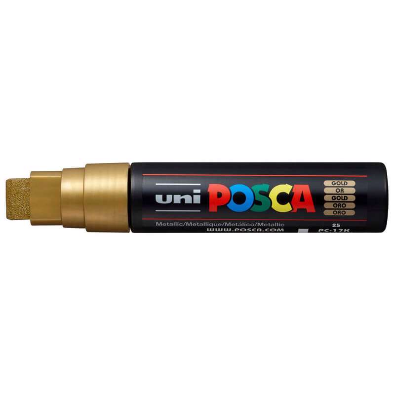 Marker Uni Posca PC-17K, guld