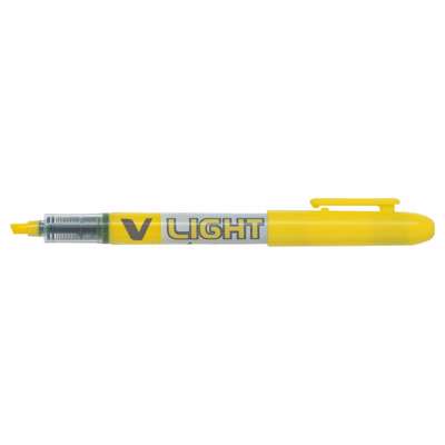 Tekstmarker Pilot V-Light gul SW-VLL