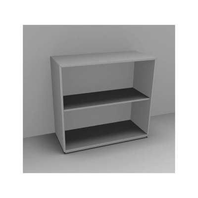 Reol Dencon 2204 800x350x750 2-rum lys grå DLP u/ml.-side