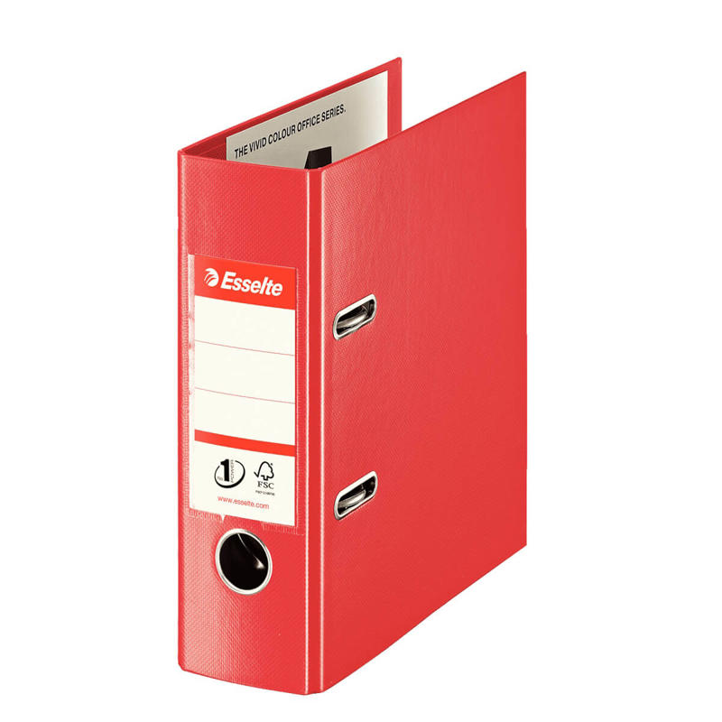 Brevordner Esselte rød No1 A5-bred 468630