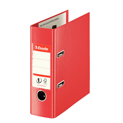 Brevordner Esselte rød No1 A5-bred 468630