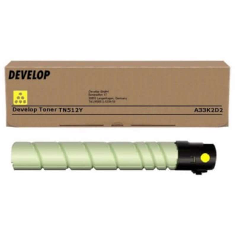 Toner Yellow TN512Y t/Ineo+454,554-454e,554e (23K)